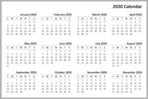 2020 Aikido Calendar Download