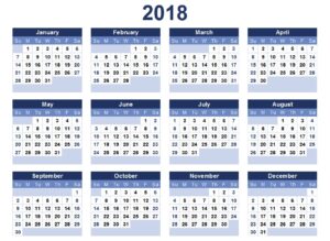 Aikido Calendar 2018