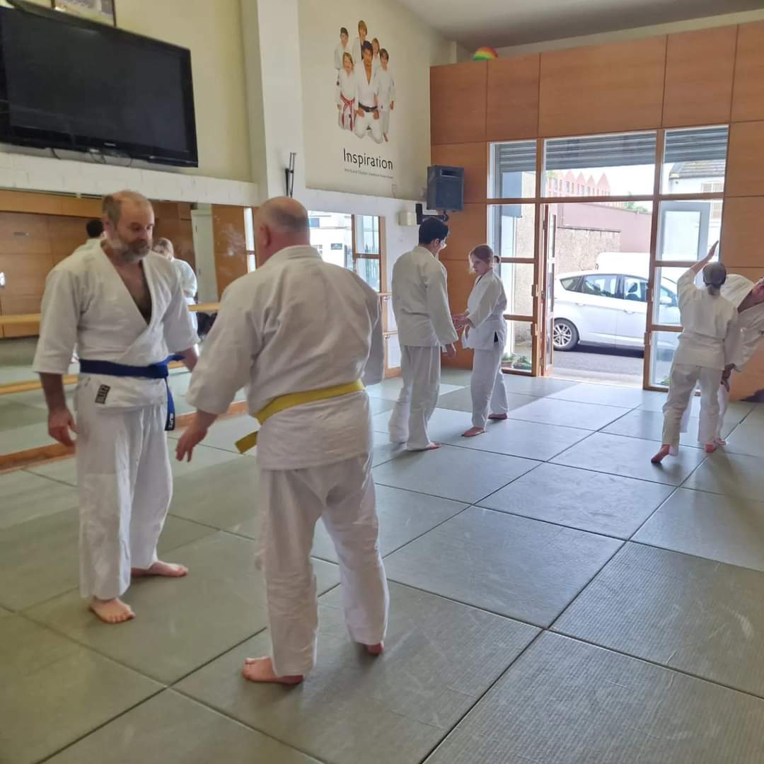 Training at Edinburgh Ki Aikido Club