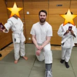 Sensei with Junior students