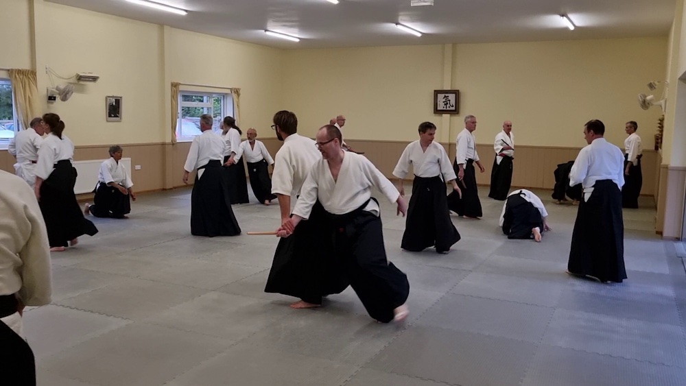 Training at St Albans Ki Aikido Club