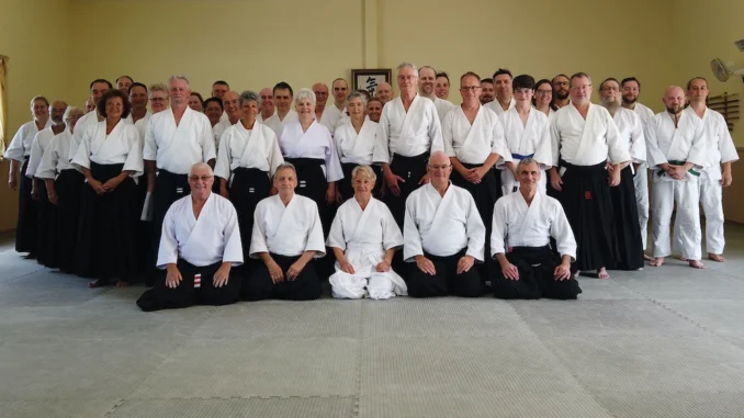 Foto's van het Aikido-zomerseminar 2023