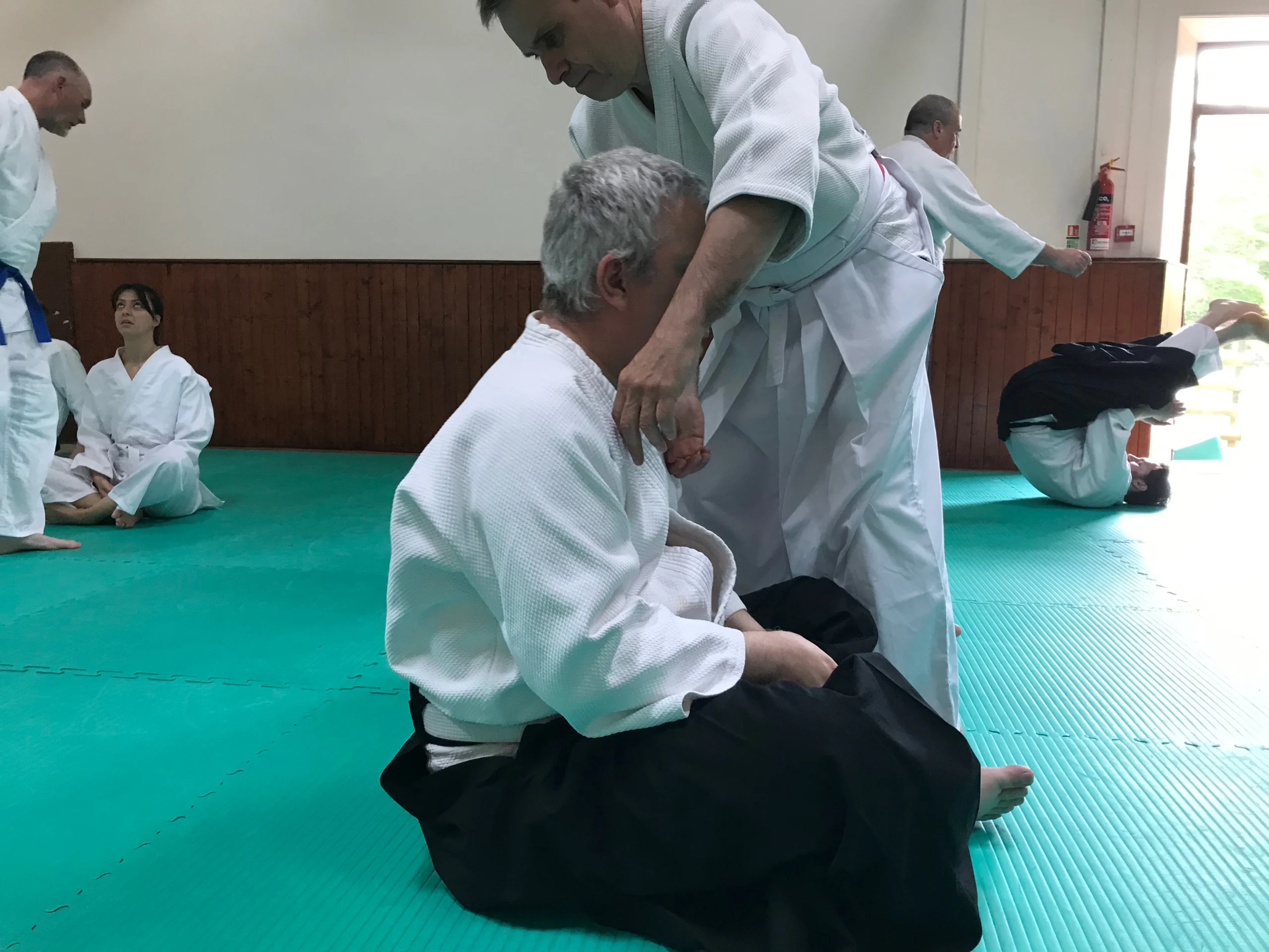 Training at Stewartfield Ki Aikido Club