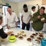 Sunday's lunch was a baked potato with chilli con venison or caponata. Both delicious!